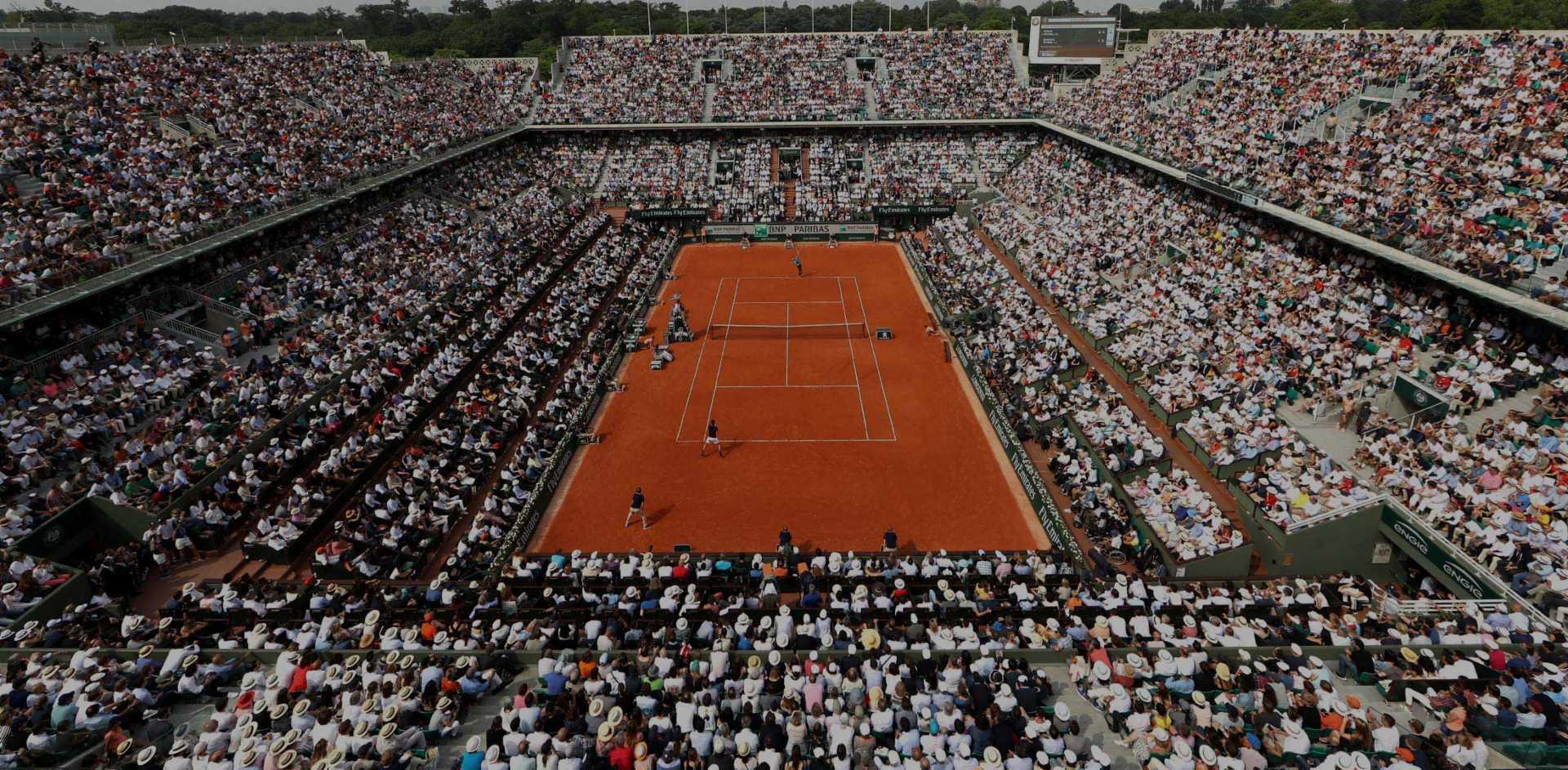 Vodafone TV Rolland Garros banner