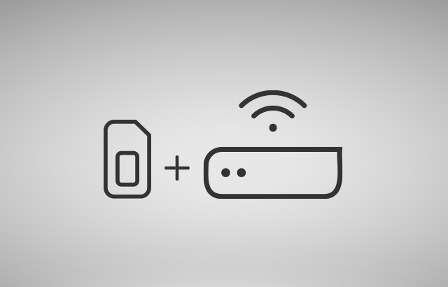 4G Mifi Giga WiFi on the spot