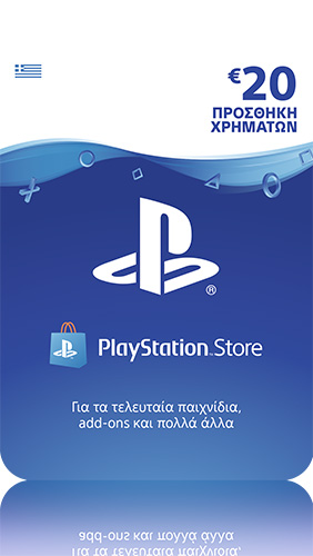 Live card/Sony/PS Plus//20 EURO